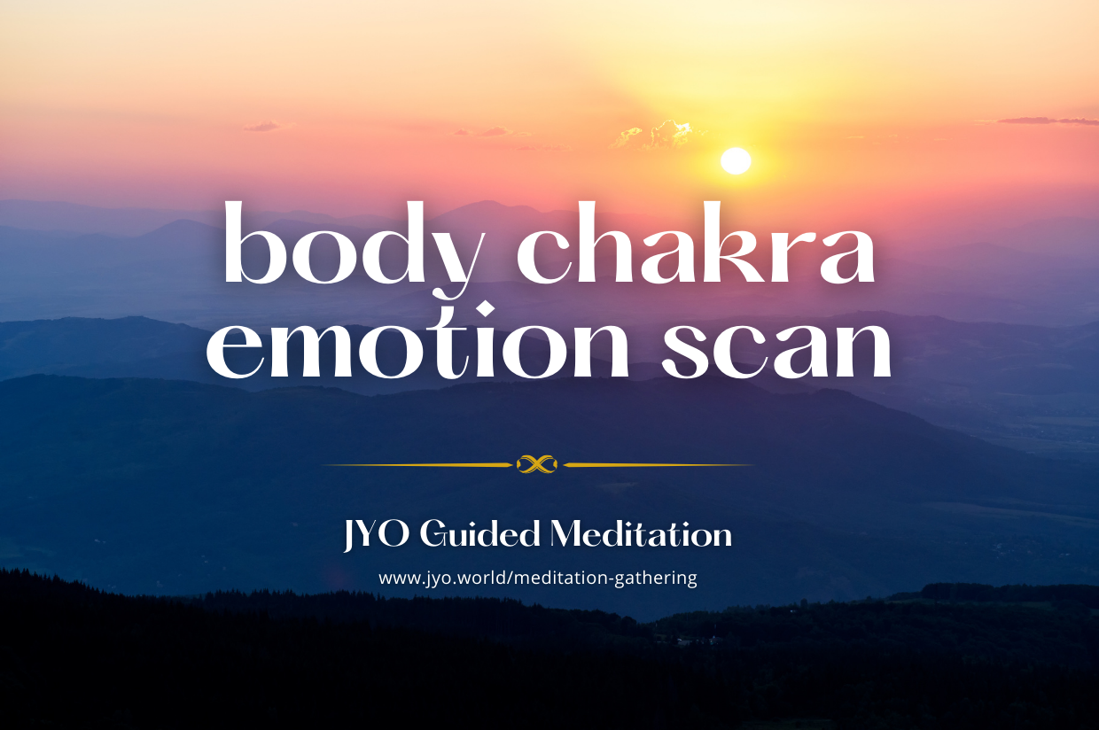 Embracing Inner Harmony: A Guided Body Chakra Emotion Scan
